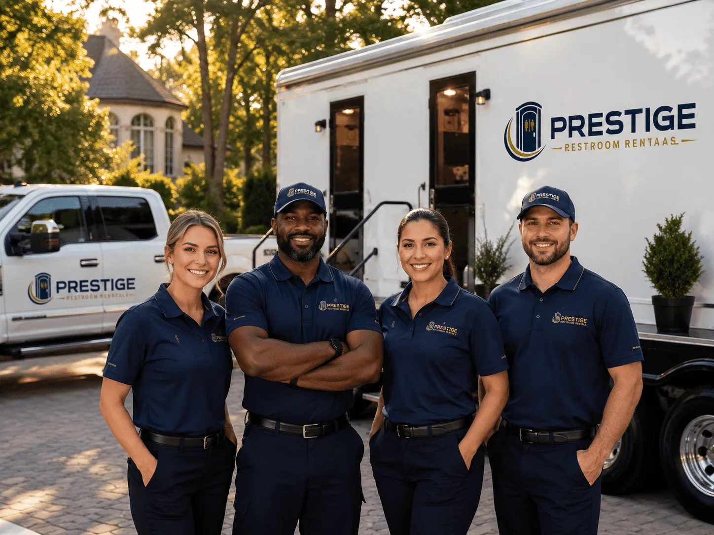 Trusted Luxury Portable Restrooms company in Flinton, PA